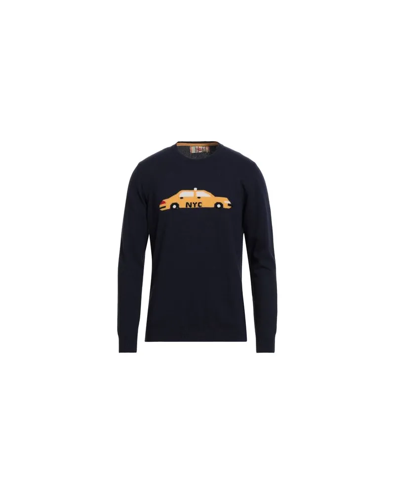 BOB STRICKWAREN - Pulloverauf YOOX.COM Marineblau