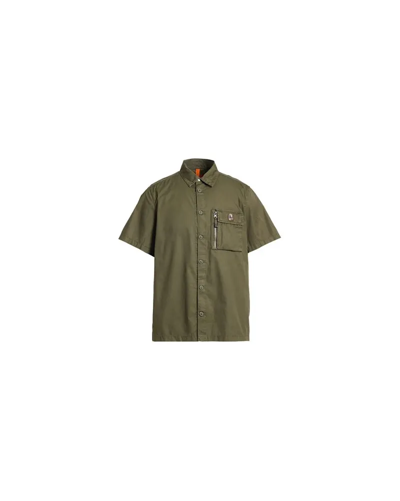 Parajumpers TOPS - Hemdenauf YOOX.COM Militärgrün