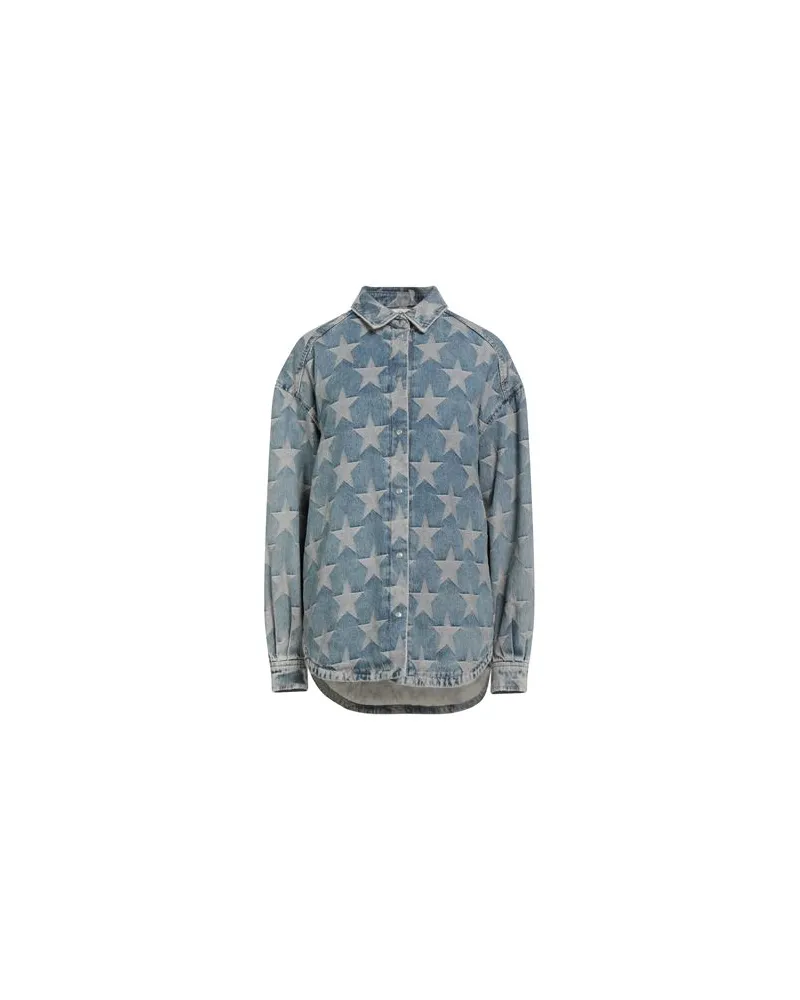 Sandro TOPS - Jeanshemdenauf YOOX.COM Blau