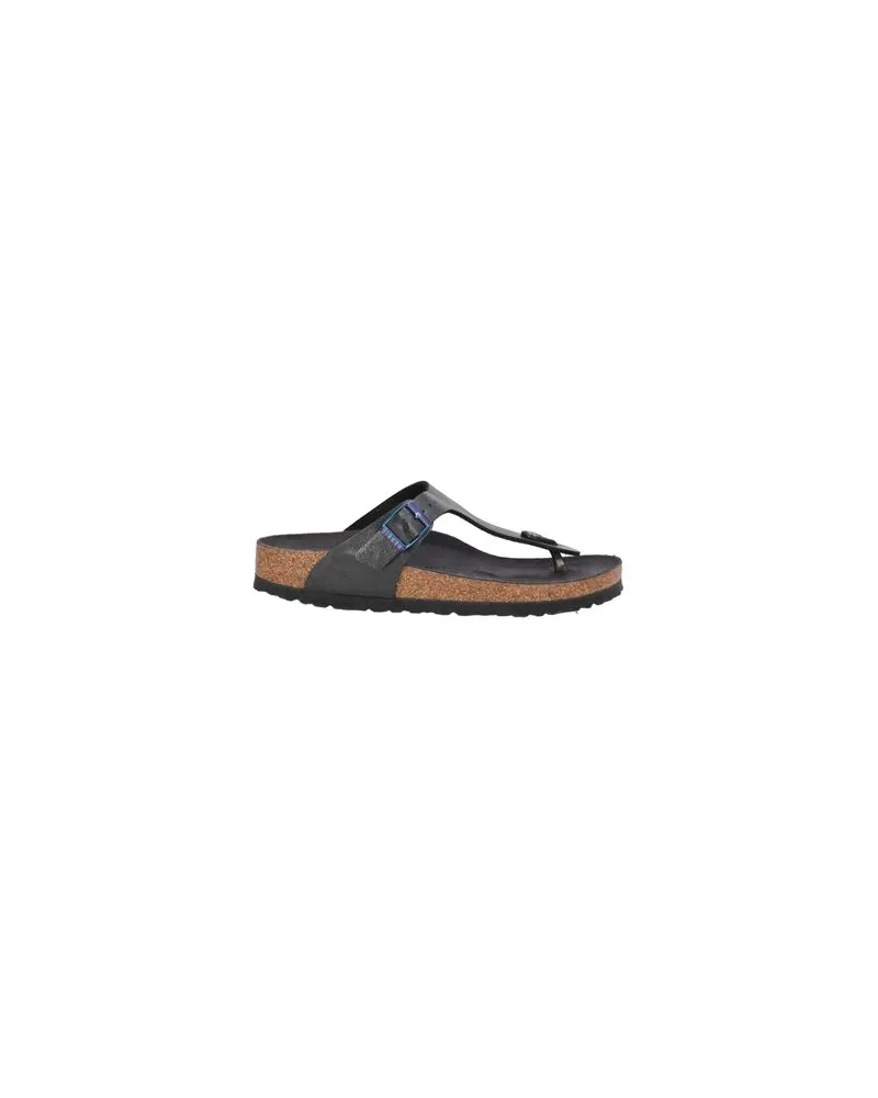 Birkenstock GIZEH - SCHUHE - Zehentrennerauf YOOX.COM Schwarz