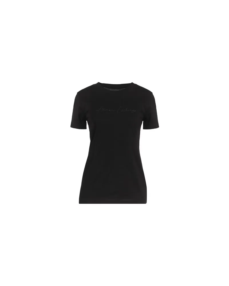 Armani Exchange TOPS - T-shirtsauf YOOX.COM Schwarz