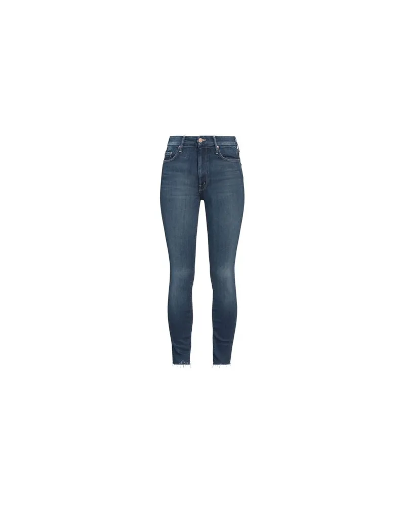 Mother HOSEN & RÖCKE - Jeanshosenauf YOOX.COM Blau