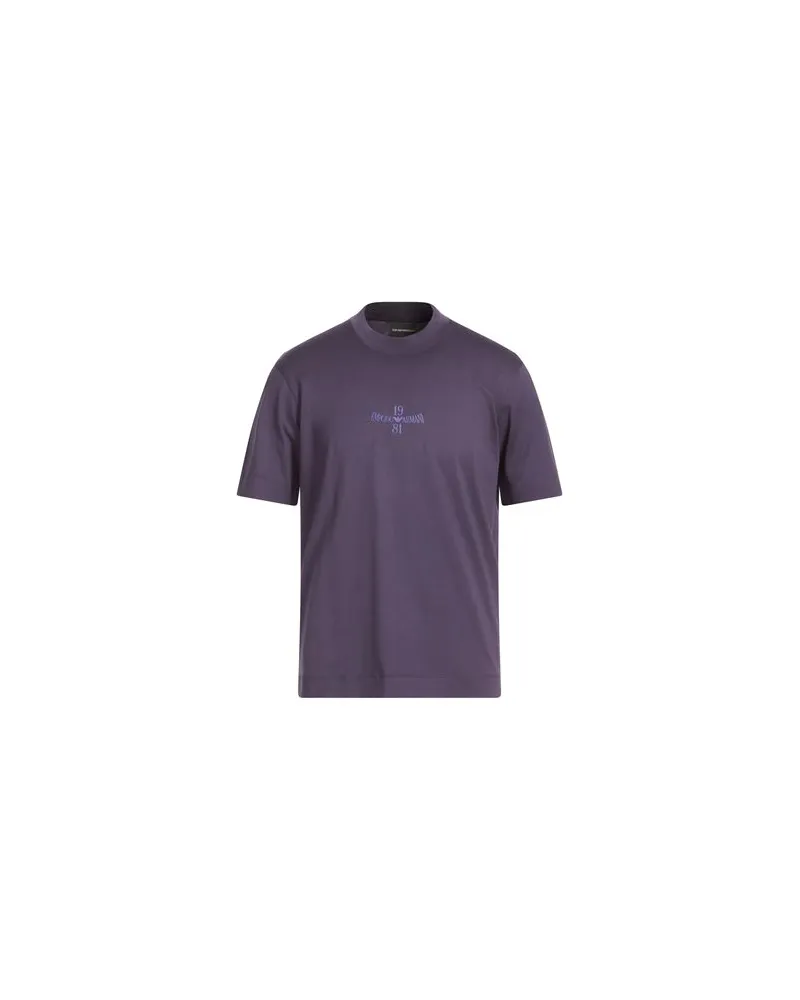 Emporio Armani TOPS - T-shirtsauf YOOX.COM Dunkelviolett