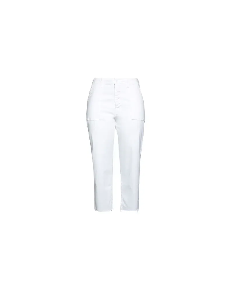 Mother HOSEN & RÖCKE - Jeanshosenauf YOOX.COM Weiß