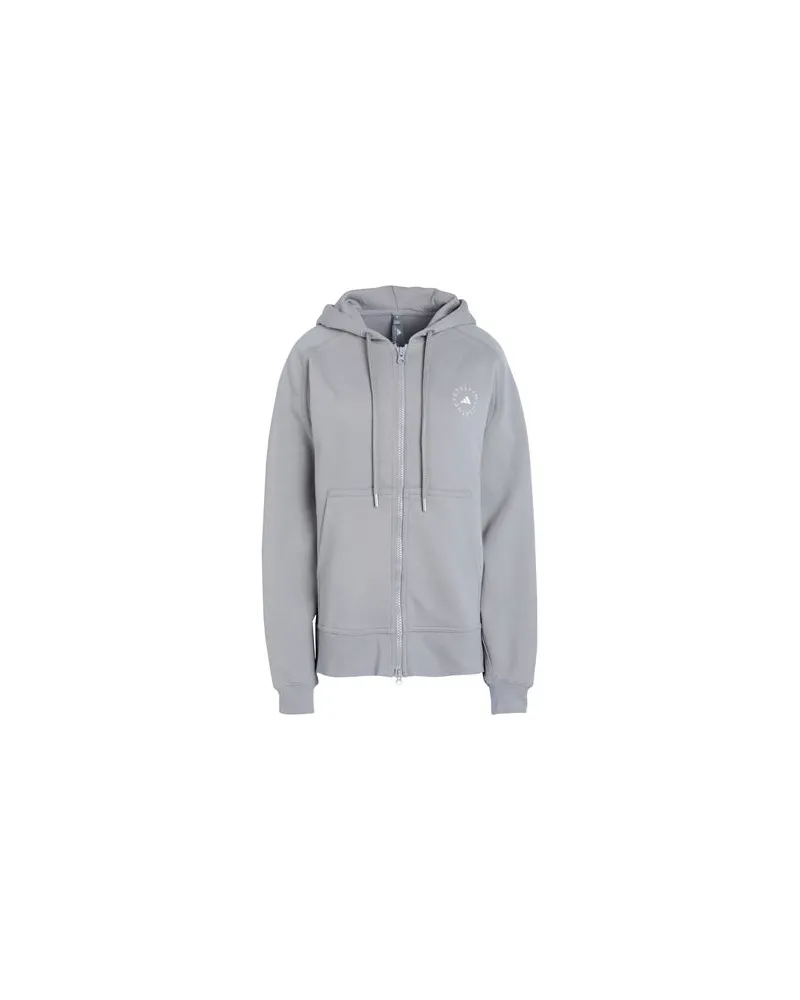 adidas Sportswear Full Zip Hoodie  - TOPS - Sweatshirtsauf YOOX.COM Grau