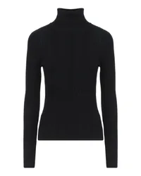 Ganni Rollkragenpullover Schwarz