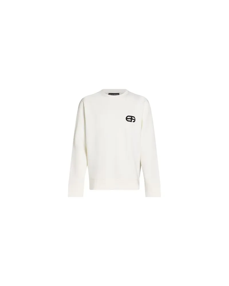 Emporio Armani TOPS - Sweatshirtsauf YOOX.COM Elfenbein