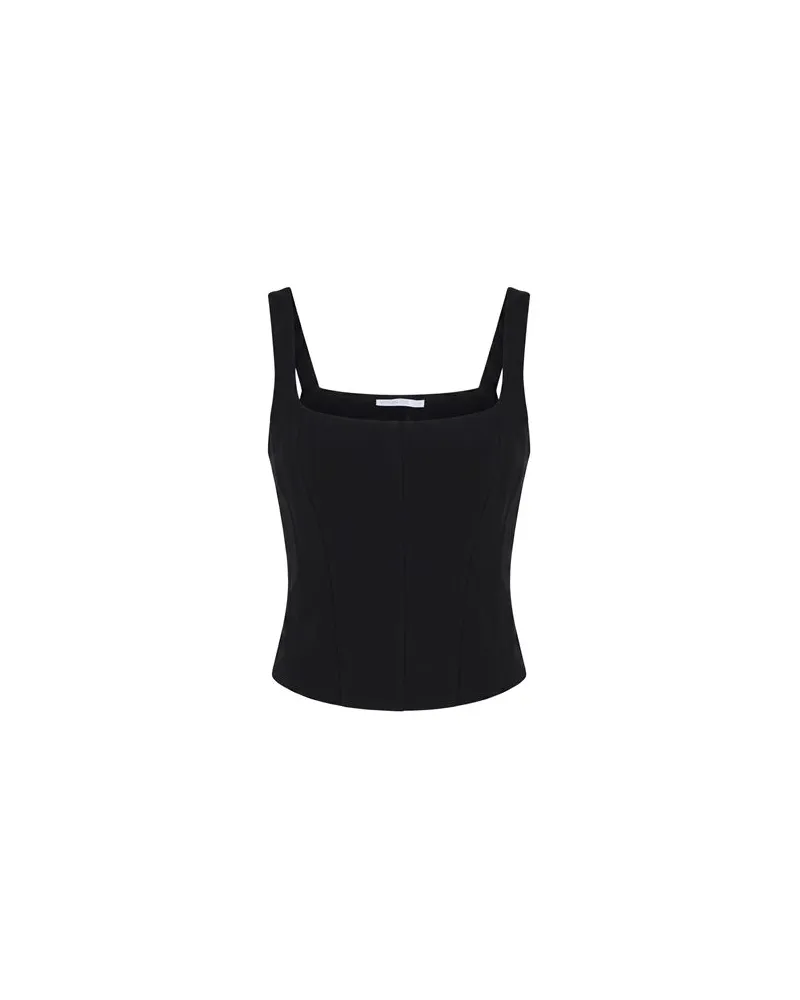 Patrizia Pepe TOPS - Topsauf YOOX.COM Schwarz
