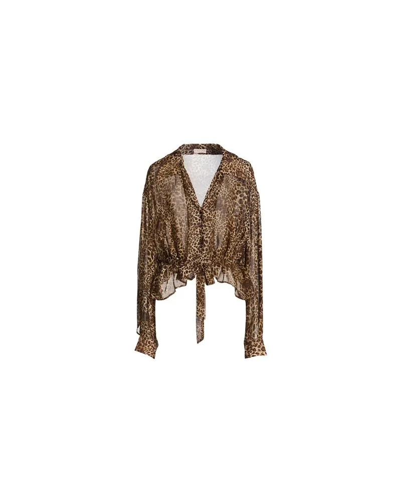 Anjuna TOPS - Hemdenauf YOOX.COM Braun