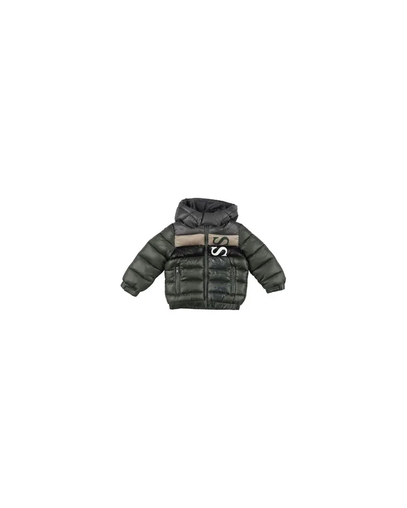 Guess JACKEN & MÄNTEL - Pufferjacken & Daunenjackenauf YOOX.COM Dunkelgrün