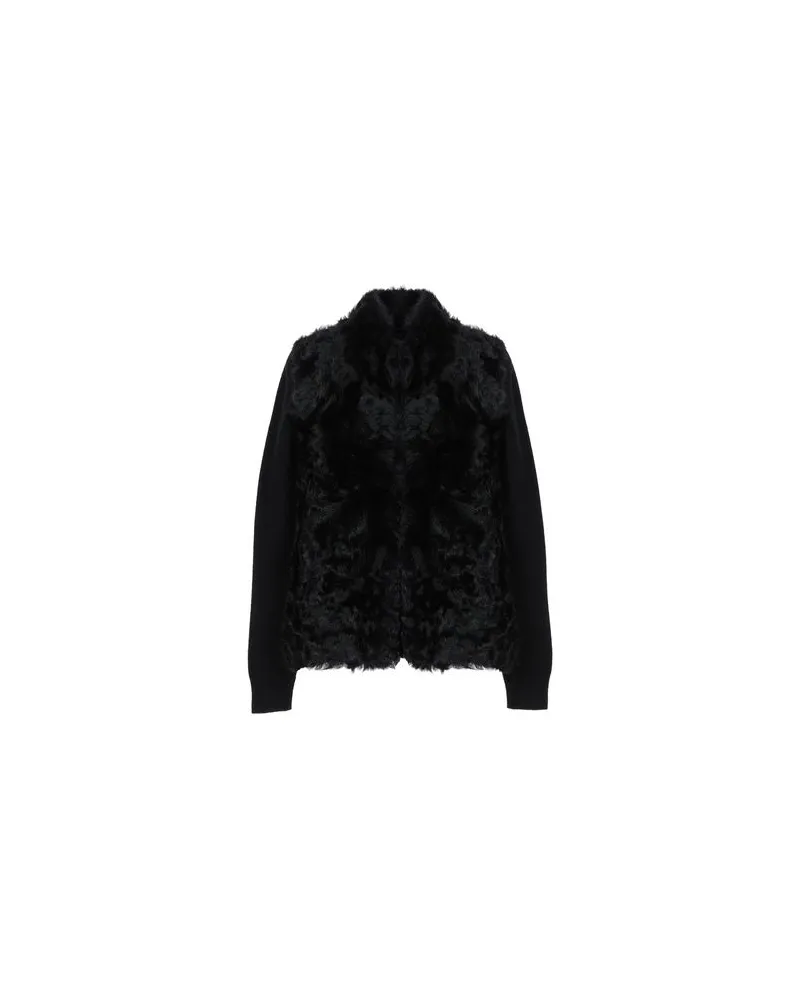 Moschino STRICKWAREN - Strickjackenauf YOOX.COM Schwarz