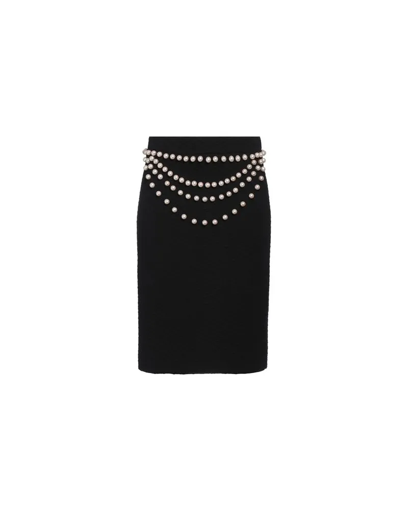 Moschino COUTURE - HOSEN & RÖCKE - Midi-Röckeauf YOOX.COM Schwarz