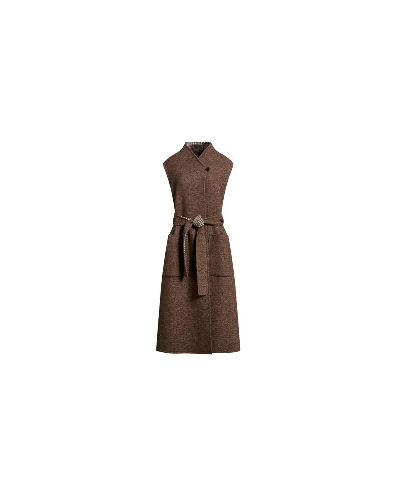 Paltò JACKEN & MÄNTEL - Mäntelauf YOOX.COM Braun