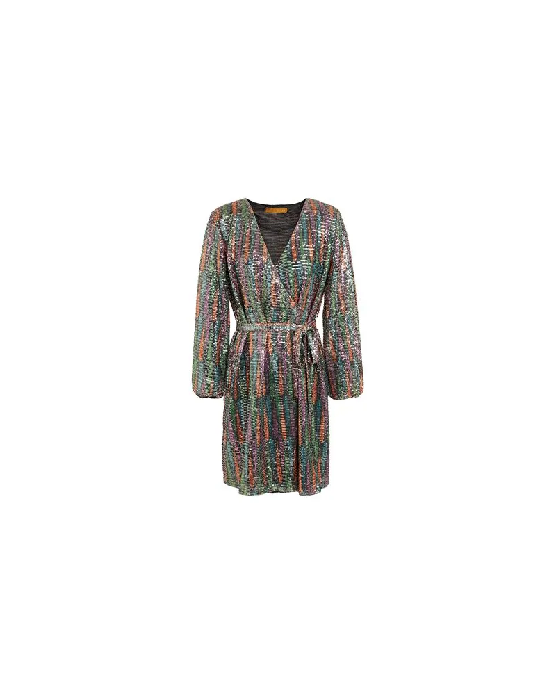 SIYU KLEIDER - Mini-Kleiderauf YOOX.COM Dunkelgrün