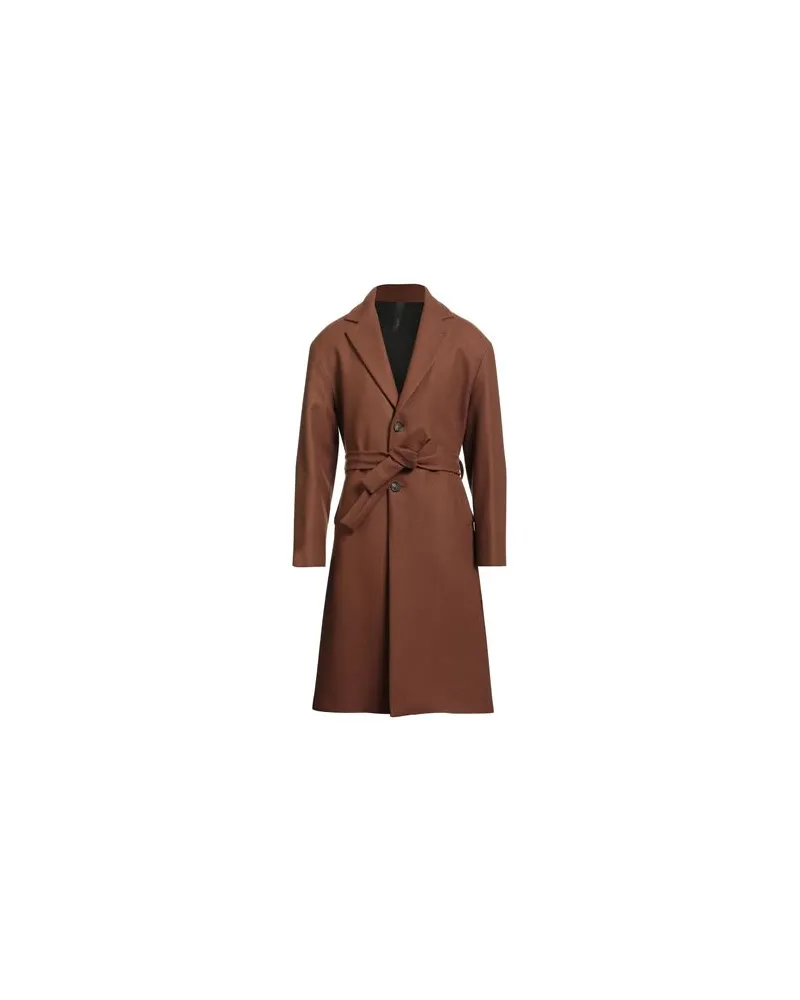 Hevò JACKEN & MÄNTEL - Mäntelauf YOOX.COM Braun