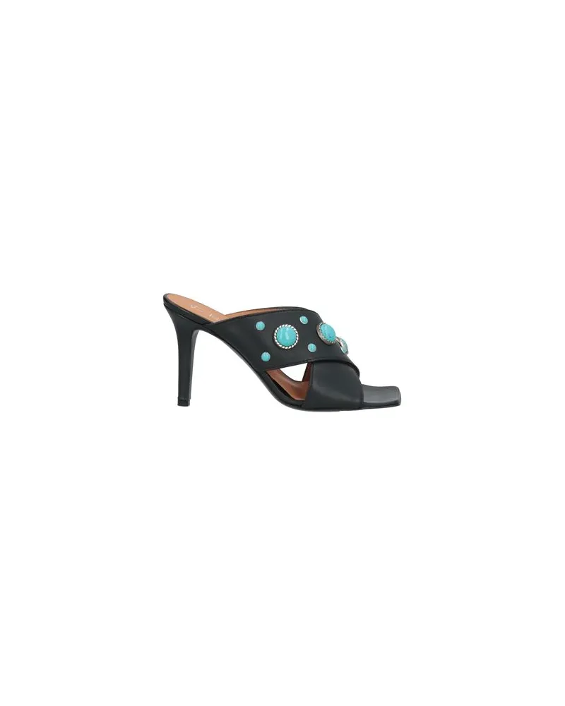 Via Roma 15 SCHUHE - Sandalenauf YOOX.COM Schwarz