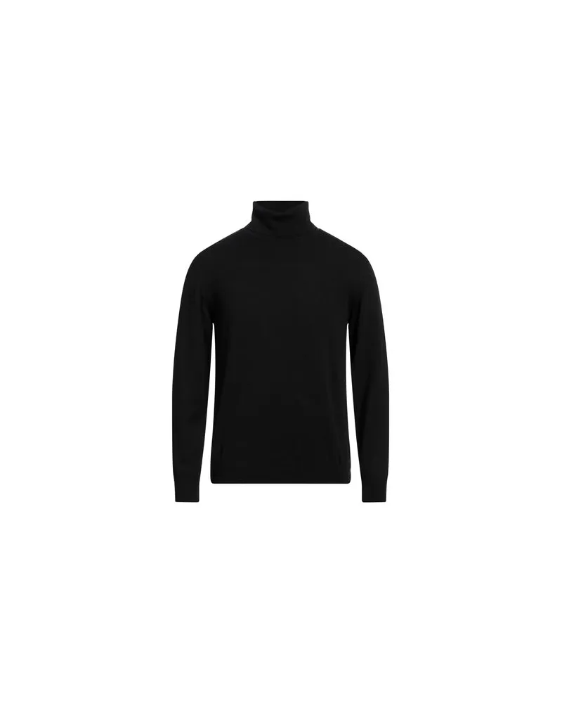 Alpha Studio STRICKWAREN - Rollkragenpulloverauf YOOX.COM Schwarz