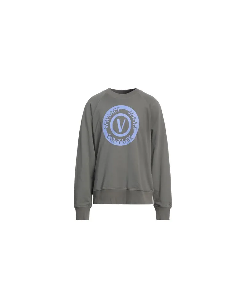 Versace Jeans TOPS - Sweatshirtsauf YOOX.COM Grau