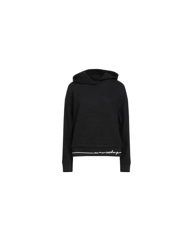 Armani Exchange TOPS - Sweatshirtsauf YOOX.COM Schwarz