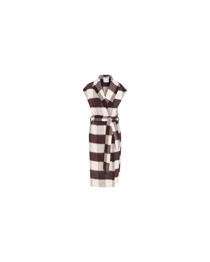 Soallure JACKEN & MÄNTEL - Mäntelauf YOOX.COM Dunkelbraun
