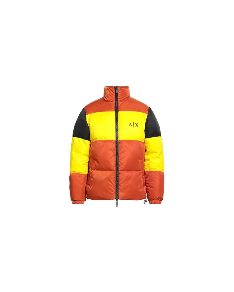 Armani Exchange JACKEN & MÄNTEL - Pufferjacken & Daunenjackenauf YOOX.COM Orange