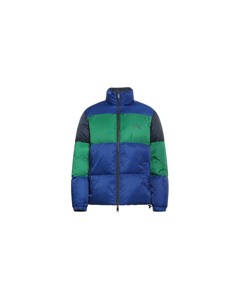 Armani Exchange JACKEN & MÄNTEL - Pufferjacken & Daunenjackenauf YOOX.COM Blau
