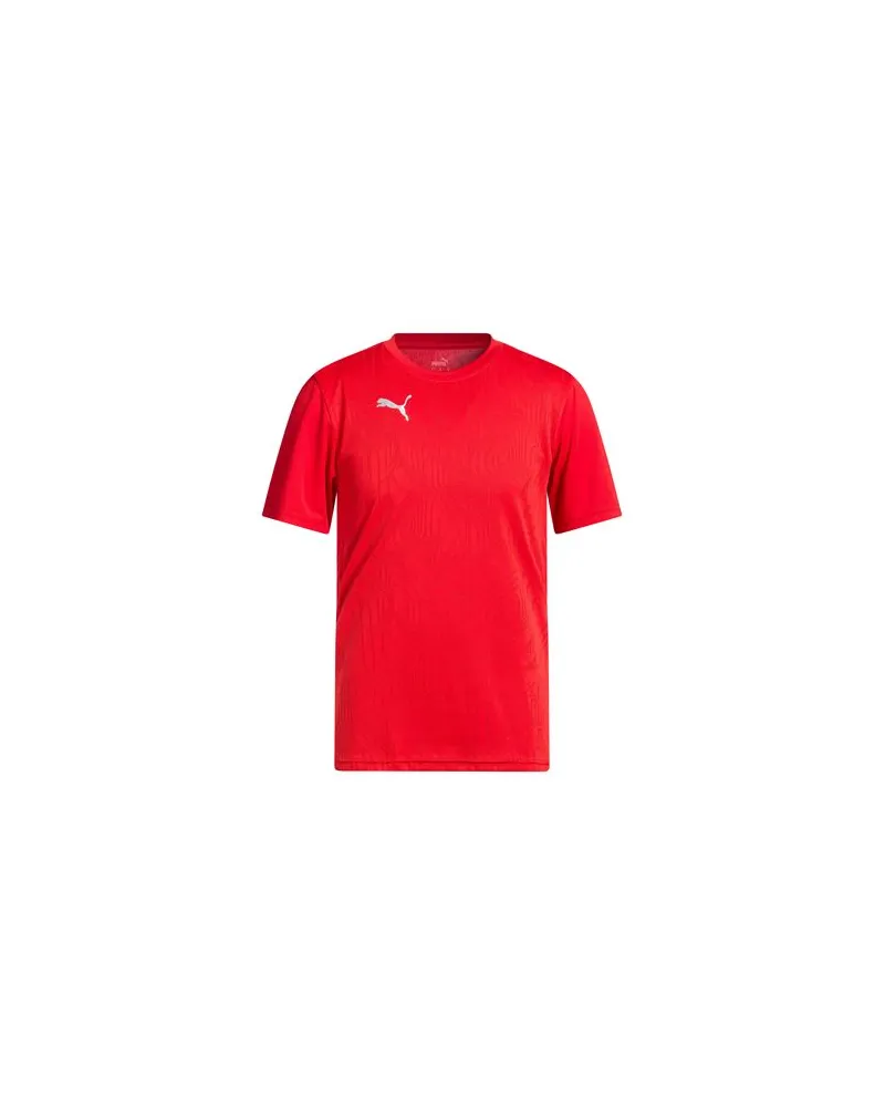 Puma TOPS - T-shirtsauf YOOX.COM Rot