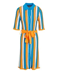 Moschino Midi-Kleid Azurblau