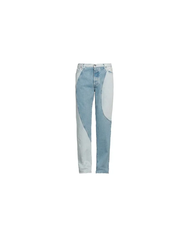 OFF-WHITE HOSEN & RÖCKE - Jeanshosenauf YOOX.COM Blau