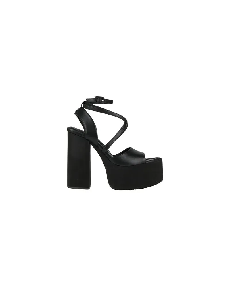 Paloma Barceló SCHUHE - Sandalenauf YOOX.COM Schwarz