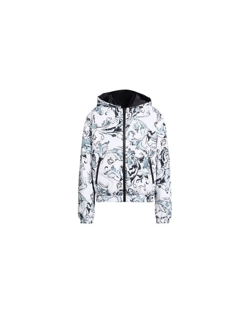 Versace Jeans JACKEN & MÄNTEL - Pufferjacken & Daunenjackenauf YOOX.COM Weiß