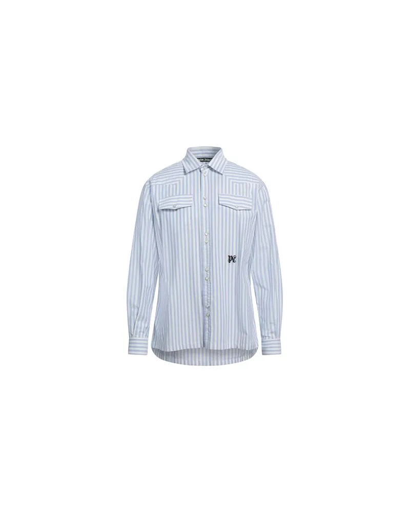 Palm Angels TOPS - Hemdenauf YOOX.COM Himmelblau