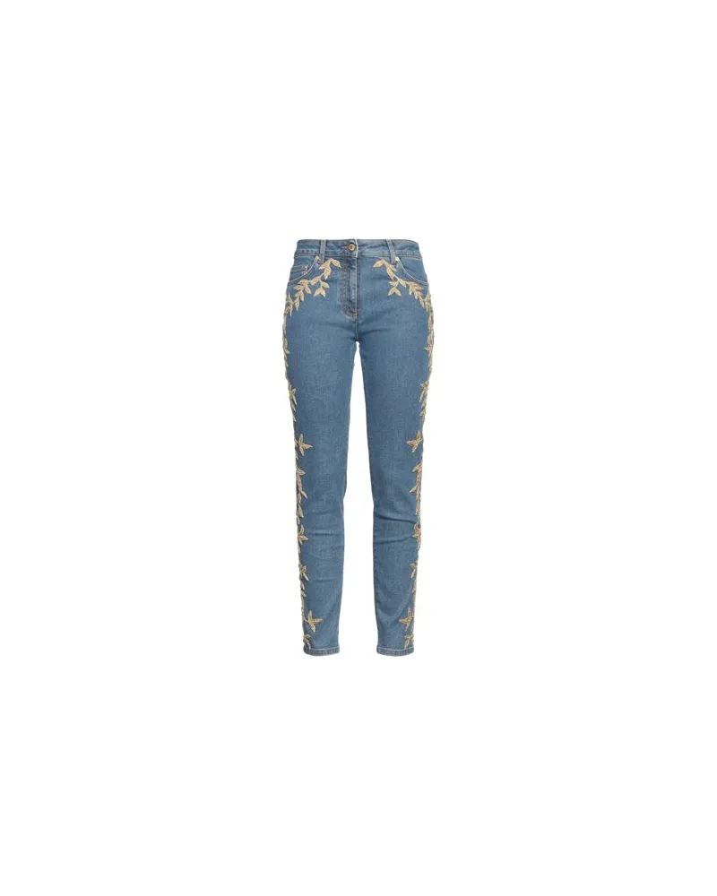 Moschino HOSEN & RÖCKE - Jeanshosenauf YOOX.COM Blau