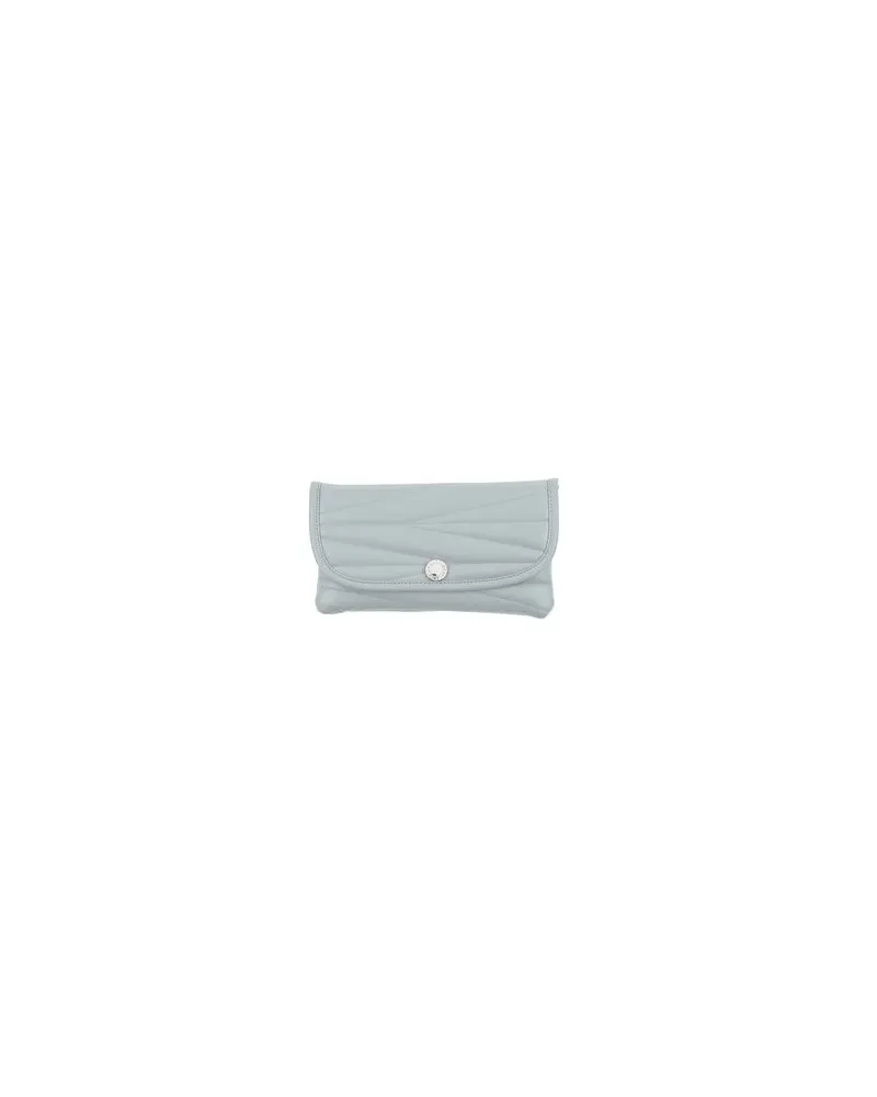 LA FILLE des FLEURS Kleinlederwaren - Brieftaschenauf YOOX.COM Himmelblau