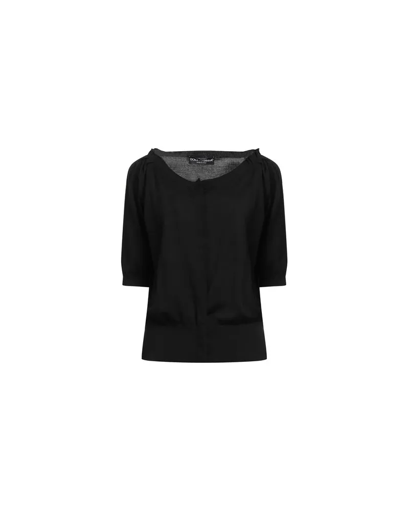 Dolce & Gabbana STRICKWAREN - Strickjackenauf YOOX.COM Schwarz