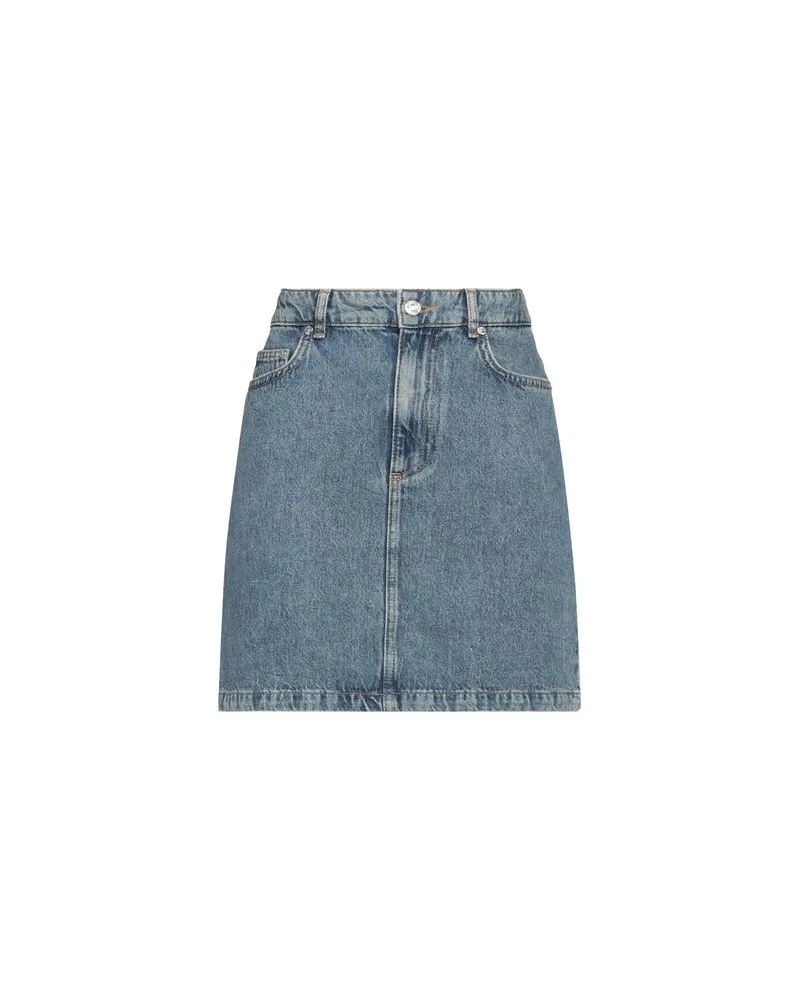 Moschino HOSEN & RÖCKE - Jeansröckeauf YOOX.COM Blau