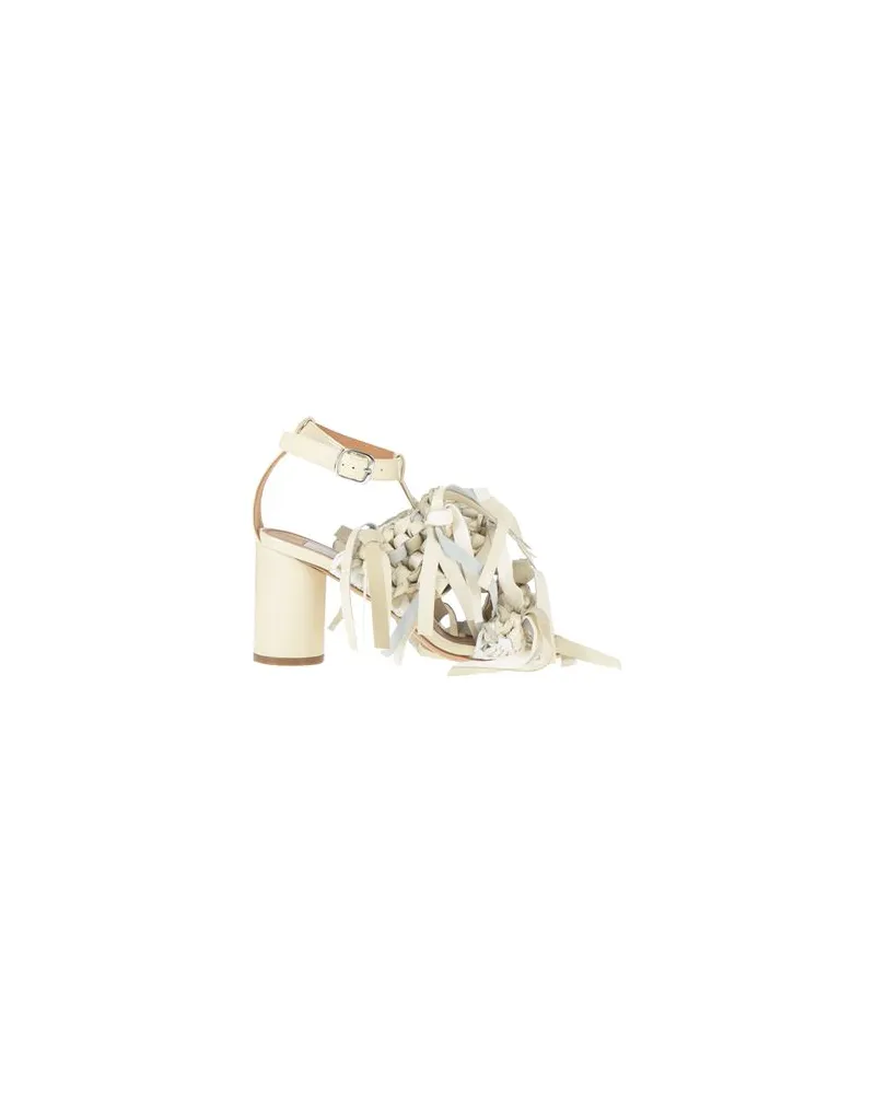 Maison Margiela SCHUHE - Sandalenauf YOOX.COM Cremeweiß