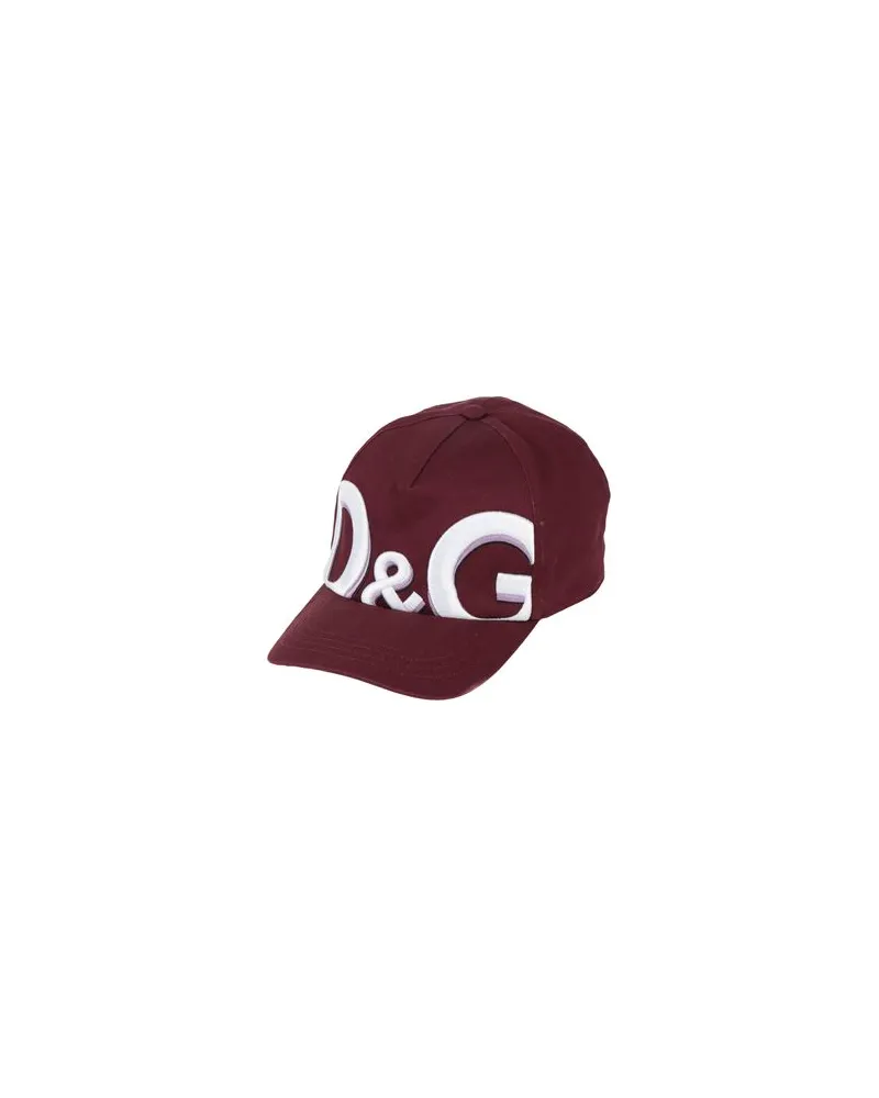 Dolce & Gabbana ACCESSOIRES - Mützen & Hüteauf YOOX.COM Bordeaux