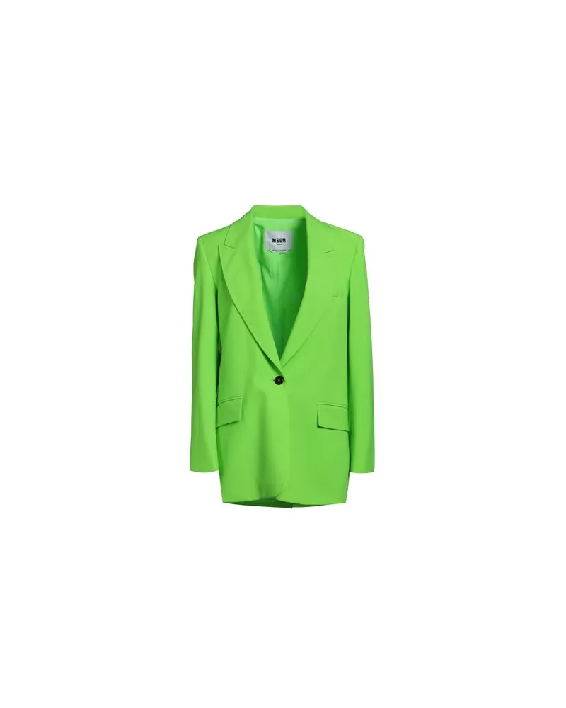 MSGM ANZÜGE und CO-ORDS - Blazersauf YOOX.COM Limettengrün