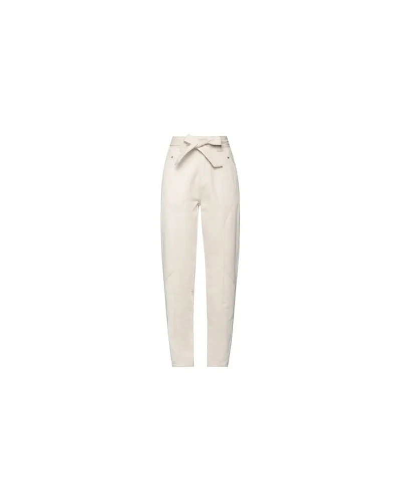 Suncoo HOSEN & RÖCKE - Jeanshosenauf YOOX.COM Cremeweiß