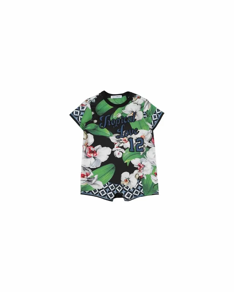 Dolce & Gabbana NEUGEBORENE - Babystrampler & -Latzhoseauf YOOX.COM Schwarz