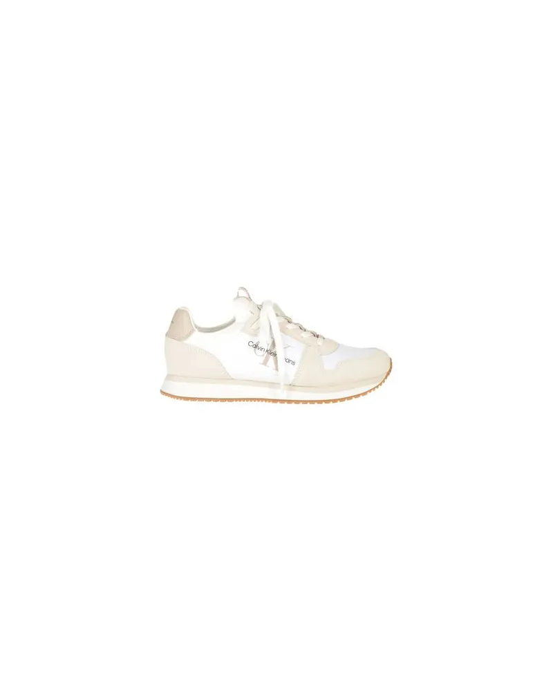 Calvin Klein SCHUHE - Sneakersauf YOOX.COM Cremeweiß