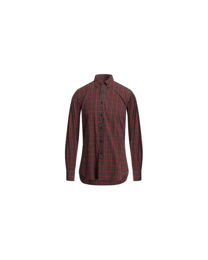 XACUS TOPS - Hemdenauf YOOX.COM Rostrot