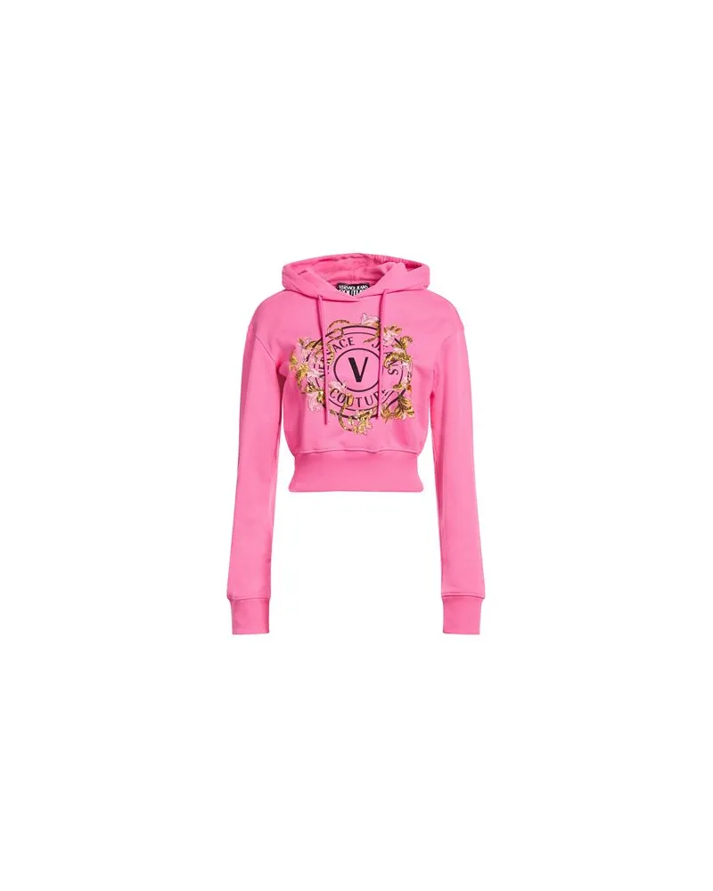 Versace Jeans TOPS - Sweatshirtsauf YOOX.COM Magenta