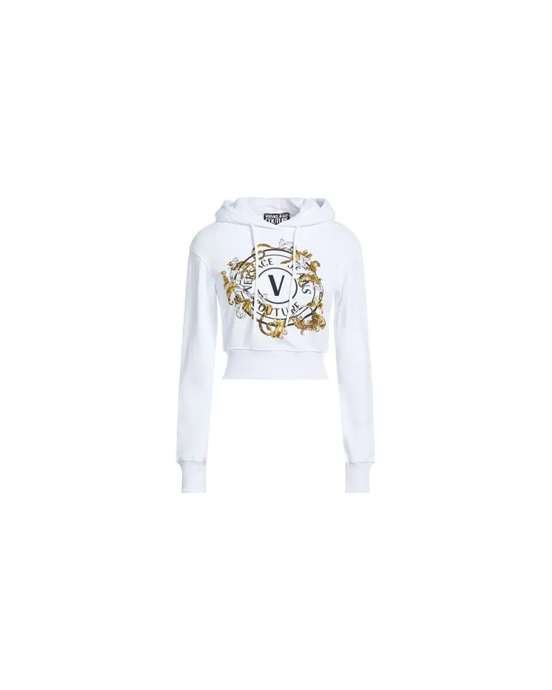 Versace Jeans TOPS - Sweatshirtsauf YOOX.COM Weiß