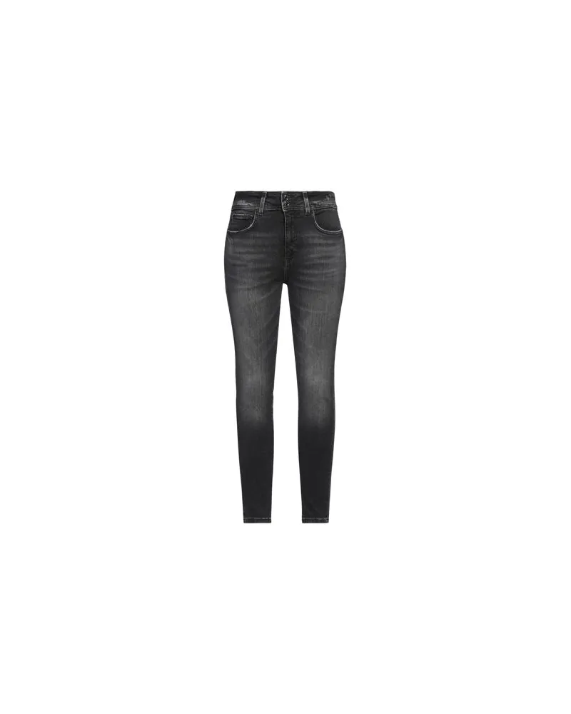 Guess HOSEN & RÖCKE - Jeanshosenauf YOOX.COM Schwarz
