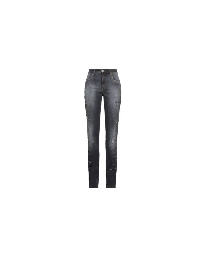 Angelo Marani HOSEN & RÖCKE - Jeanshosenauf YOOX.COM Schwarz