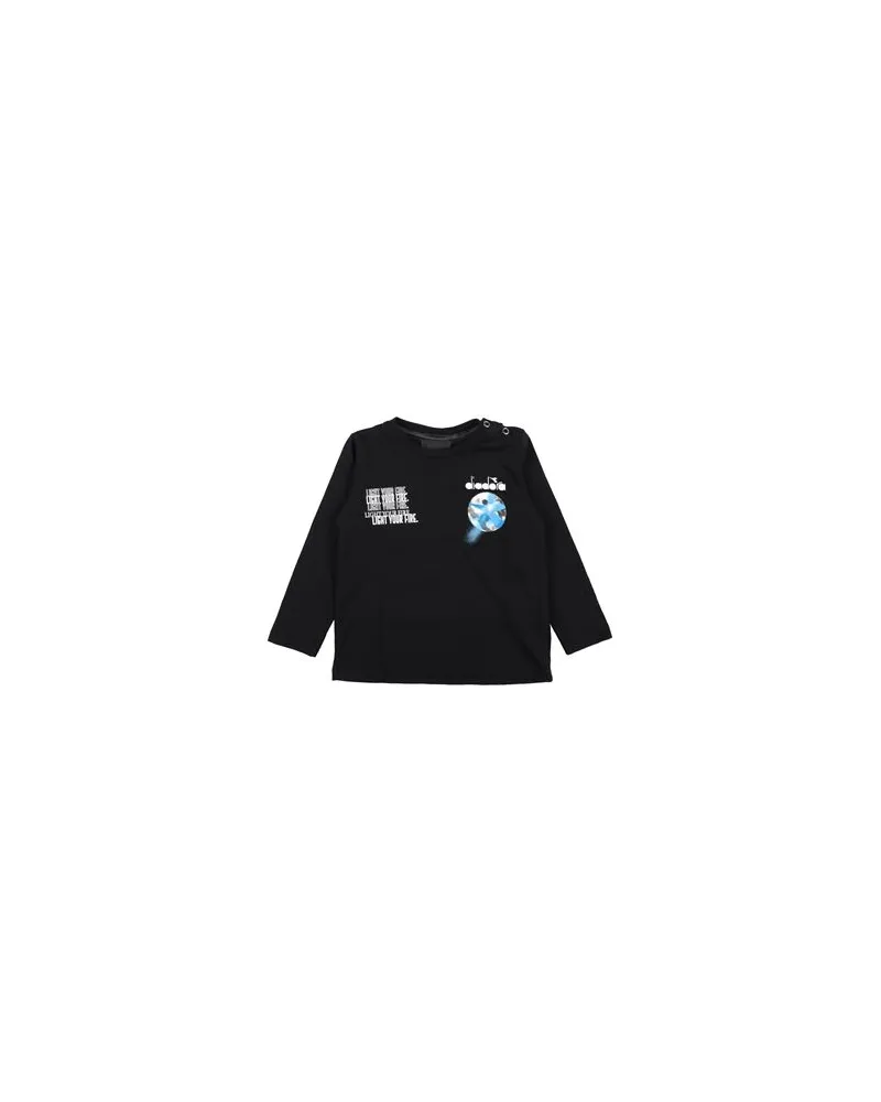 Diadora TOPS - T-shirtsauf YOOX.COM Schwarz
