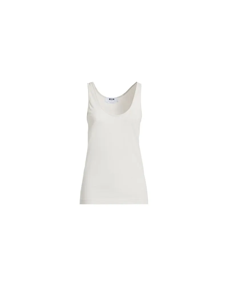 MSGM TOPS - Tank Topsauf YOOX.COM Weiß
