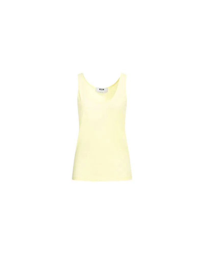 MSGM TOPS - Tank Topsauf YOOX.COM Gelb